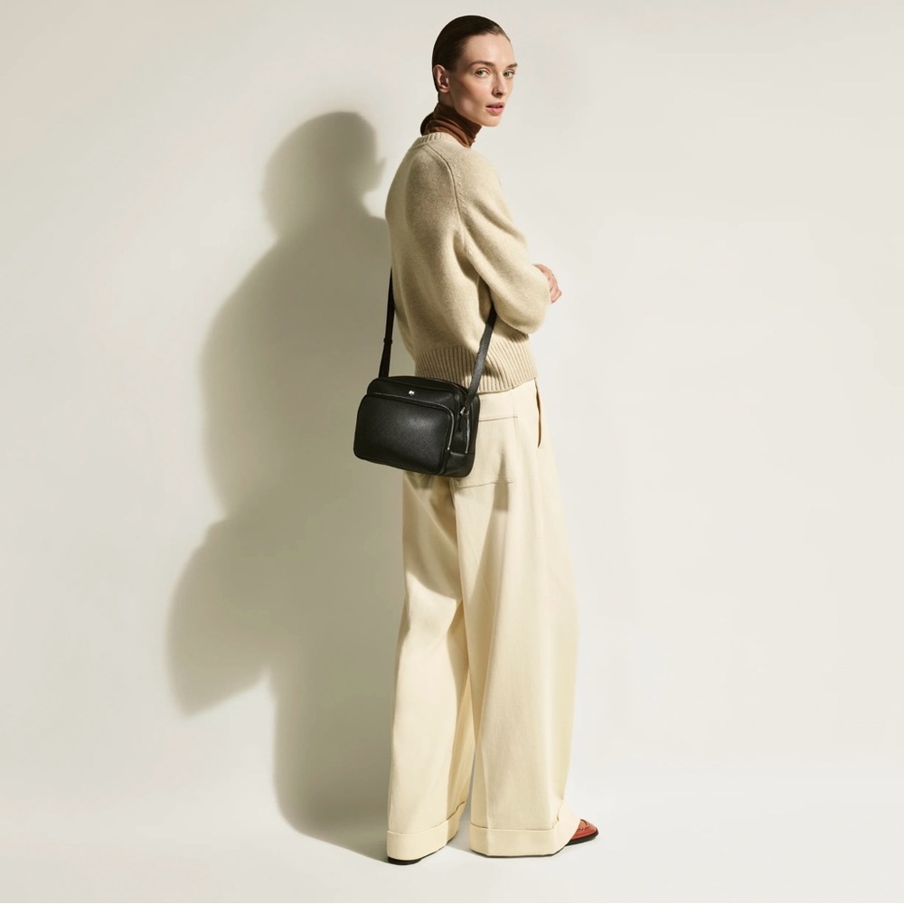 Montblanc SARTORIAL MESSENGER Classic Black Bag - Picture 4 of 12